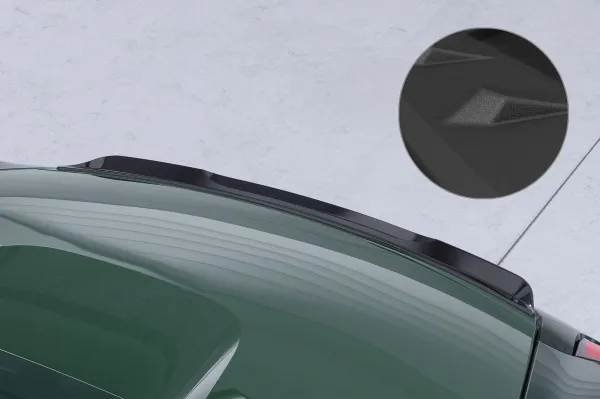 CSR Heckspoiler | Heckflügel mit ABE für Porsche Boxster 987 / Cayman 987 Facelift HF778-S Strukturiert schwarz matt (keine Lackierung erforderlich)