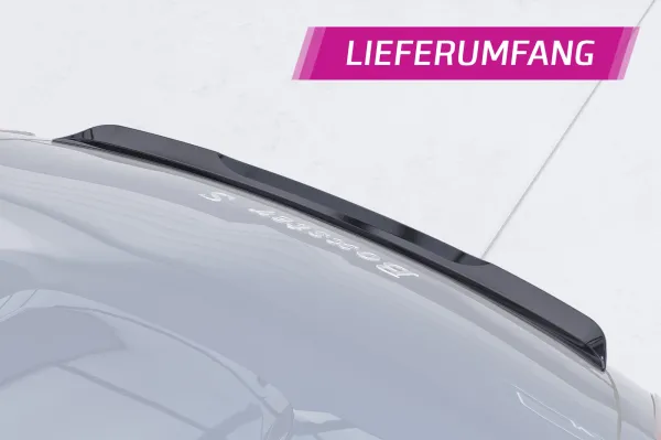 CSR Heckspoiler | Heckflügel mit ABE für Porsche Boxster 987 HF741-S Strukturiert schwarz matt (keine Lackierung erforderlich)