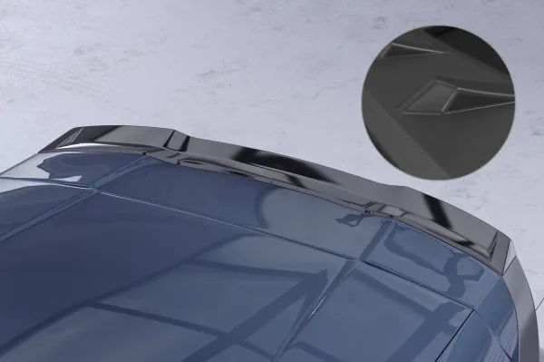 CSR Heckspoiler | Heckflügel mit ABE für Porsche Cayenne (Typ 92A) HF258-L Lackierung erforderlich (unlackiert)