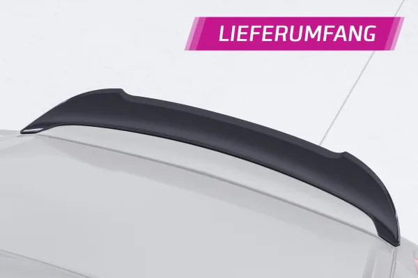 CSR Heckspoiler | Heckflügel mit ABE für Porsche Cayman 987c HF901-G Glossy schwarz Hochglanz (keine Lackierung erforderlich)