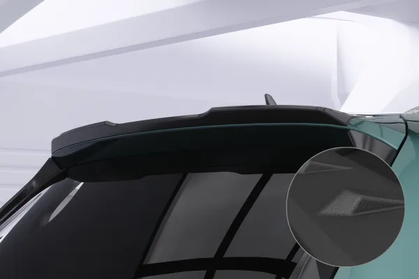 CSR Heckspoiler | Heckflügel mit ABE für Seat Tarraco HF244-S Strukturiert schwarz matt (keine Lackierung erforderlich)