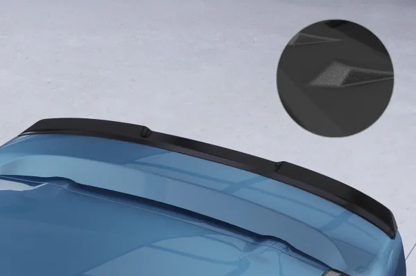 CSR Heckspoiler | Heckflügel mit ABE für Subaru XV Crosstrek HF205-S Strukturiert schwarz matt (keine Lackierung erforderlich)