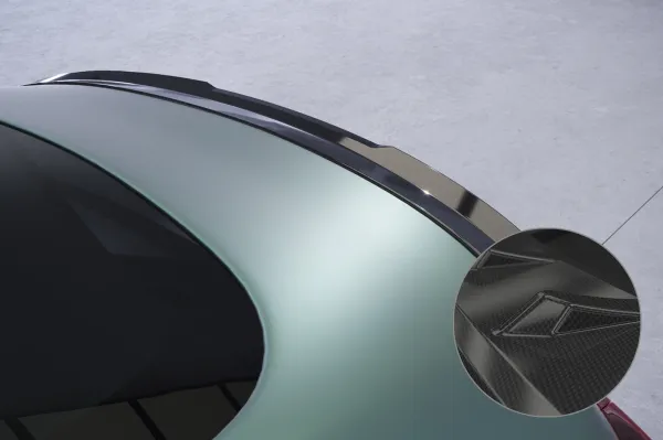 CSR Heckspoiler | Heckflügel mit ABE für Tesla Model 3 HF792-C Carbon Look glänzend (keine Lackierung erforderlich)