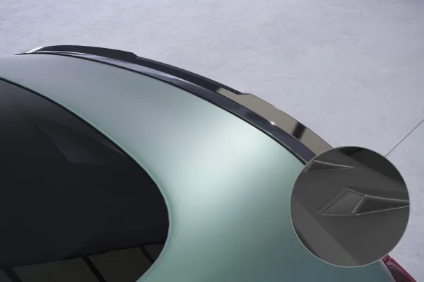 CSR Heckspoiler | Heckflügel mit ABE für Tesla Model 3 HF792-L Lackierung erforderlich (schwarz matt)