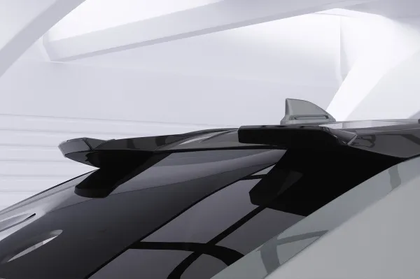 CSR Heckspoiler | Heckflügel mit ABE für Toyota bZ4X / Subaru Solterra HF174-C Carbon Look Hochglanz (keine Lackierung erforderlich)