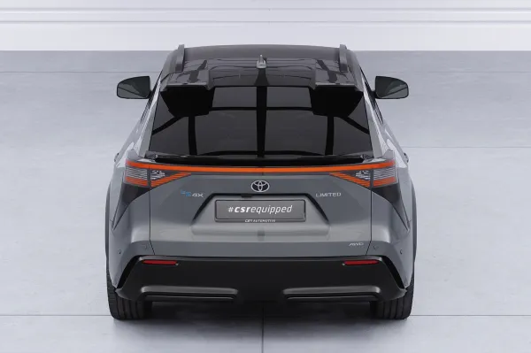 CSR Heckspoiler | Heckflügel mit ABE für Toyota bZ4X / Subaru Solterra HF174-L Lackierung erforderlich (unlackiert)