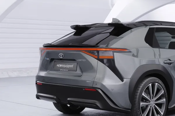 CSR Heckspoiler | Heckflügel mit ABE für Toyota bZ4X / Subaru Solterra HF175-L Lackierung erforderlich (unlackiert)