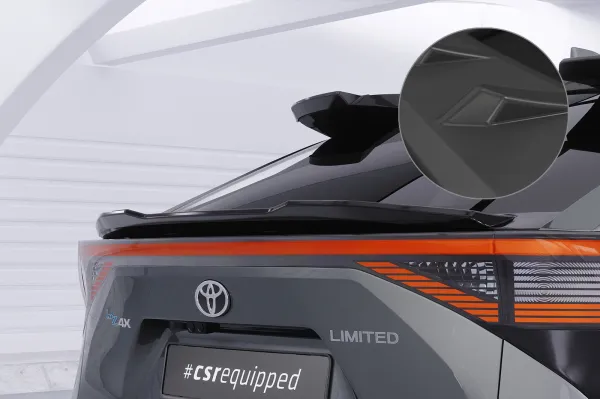 CSR Heckspoiler | Heckflügel mit ABE für Toyota bZ4X / Subaru Solterra HF175-L Lackierung erforderlich (unlackiert)