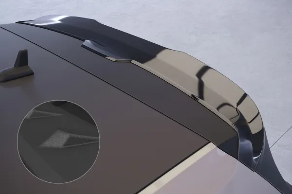 CSR Heckspoiler | Heckflügel mit ABE für VW Golf 7 (Typ AU) HF912-S Strukturiert schwarz matt (keine Lackierung erforderlich)