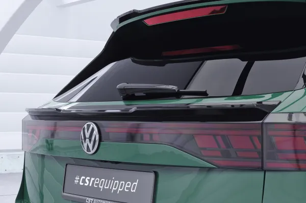 CSR Heckspoiler | Heckflügel mit ABE für VW Passat B9 Variant HF213-S Strukturiert schwarz matt (keine Lackierung erforderlich)
