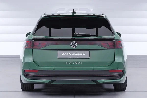 CSR Heckspoiler | Heckflügel mit ABE für VW Passat B9 Variant HF213-S Strukturiert schwarz matt (keine Lackierung erforderlich)