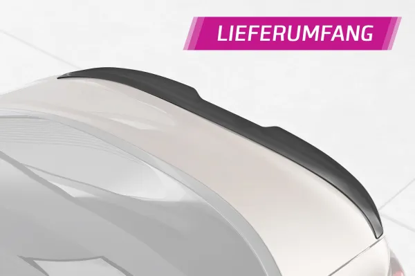 CSR Heckspoiler | Heckflügel mit ABE für VW Passat CC HF591-S Strukturiert schwarz matt (keine Lackierung erforderlich)