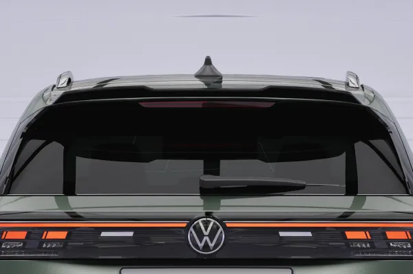 CSR Heckspoiler | Heckflügel mit ABE für VW Tiguan 3 HF268-G Glossy schwarz Hochglanz (keine Lackierung erforderlich)