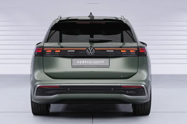 CSR Heckspoiler | Heckflügel mit ABE für VW Tiguan 3 HF268-G Glossy schwarz Hochglanz (keine Lackierung erforderlich)