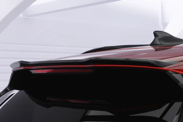 CSR Heckspoiler | Heckflügel mit ABE für VW Tiguan 3 R-Line HF249-L schwarz matt (Lackierung erforderlich)