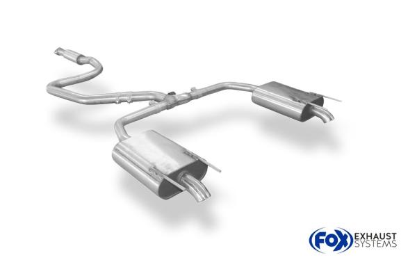 Fox Endschalldämpfer für Opel Insignia B