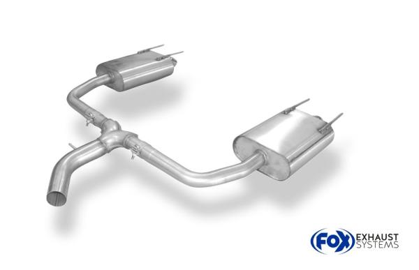 Fox Endschalldämpfer für Opel Insignia B