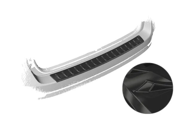 CSR Ladekantenschutz für Skoda Superb III (Typ 3V) Combi LKS002-G Glossy schwarz Hochglanz (keine Lackierung erforderlich)