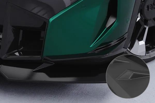 CSR Performance Flaps mit ABE für BMW XM G09 FP037-L Lackierung erforderlich (unlackiert)