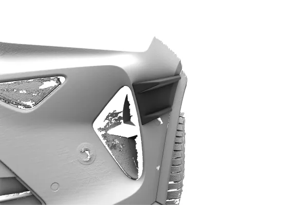 CSR Performance Flaps mit ABE für Cupra Formentor FP045-C Carbon Look Hochglanz (keine Lackierung erforderlich)