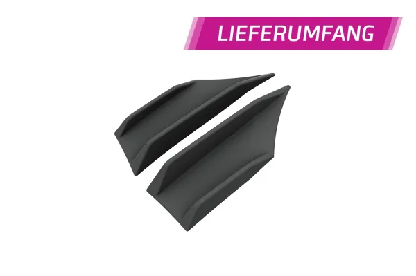 CSR Performance Flaps mit ABE für Cupra Formentor FP045-S Strukturiert schwarz matt (keine Lackierung erforderlich)