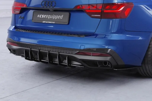 CSR Racing Diffusor | Heckansatz für Audi A4 B9 (Typ 8W) Avant S-Line HA407 Lackierung erforderlich (unlackiert)