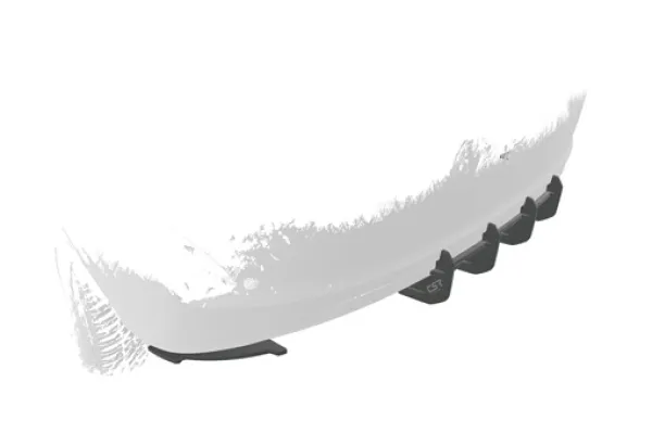 CSR Racing Diffusor | Heckansatz für Ford Fiesta MK8 HA390 Lackierung erforderlich