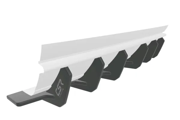 CSR Racing Diffusor | Heckansatz für VW Golf 7 (Typ AU) GTI HA333-L Lackierung erforderlich (unlackiert)