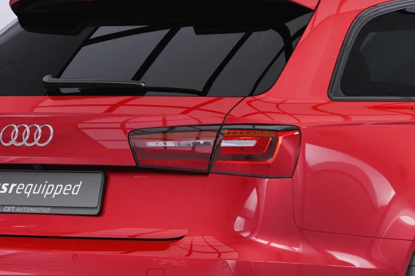 CSR Rücklichtblenden für Audi A6 C7 (Typ 4G) Avant RB018-L Lackierung erforderlich (unlackiert)