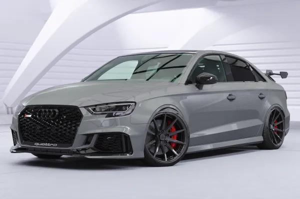 CSR Schwanenhals Heckflügel für Audi A3 / S3  / RS3 (8V) Limousine SHF005-D02-F