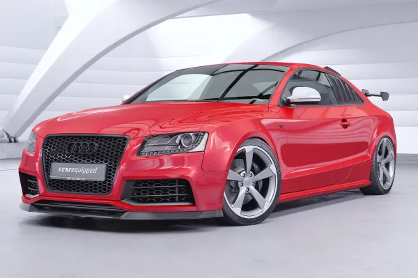 CSR Schwanenhals Heckflügel mit ABE für Audi A5 / S5 / RS5 (8T) Coupe SHF012-D01-F