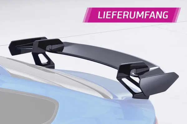 CSR Schwanenhals Heckflügel mit ABE für Audi A5 / S5 / RS5 (8T) Sportback SHF016-D01-F