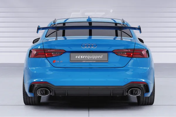 CSR Schwanenhals Heckflügel mit ABE für Audi A5 / S5 / RS5 (F5) Coupe SHF066-D01-F