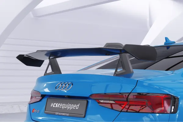 CSR Schwanenhals Heckflügel mit ABE für Audi A5 / S5 / RS5 (F5) Coupe SHF066-D02-F