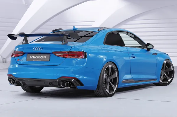 CSR Schwanenhals Heckflügel mit ABE für Audi A5 / S5 / RS5 (F5) Coupe SHF066-D02-F
