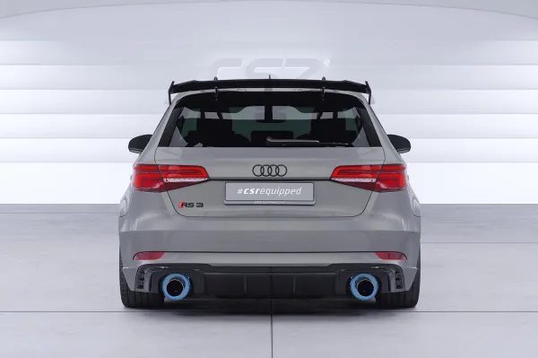 CSR Schwanenhals Heckflügel mit ABE für Audi RS3 (8VA) Sportback SHF080-F01
