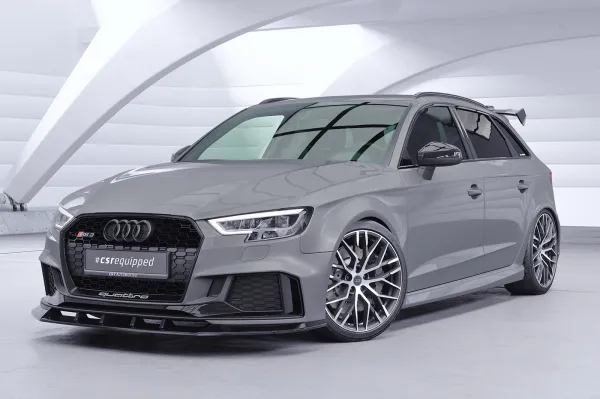 CSR Schwanenhals Heckflügel mit ABE für Audi RS3 (8VA) Sportback SHF080-F01