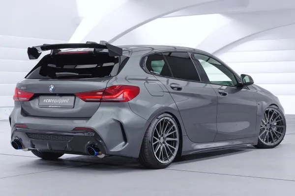 CSR Schwanenhals Heckflügel mit ABE für BMW 1er F40 Basis / M Sport SHF073-F01