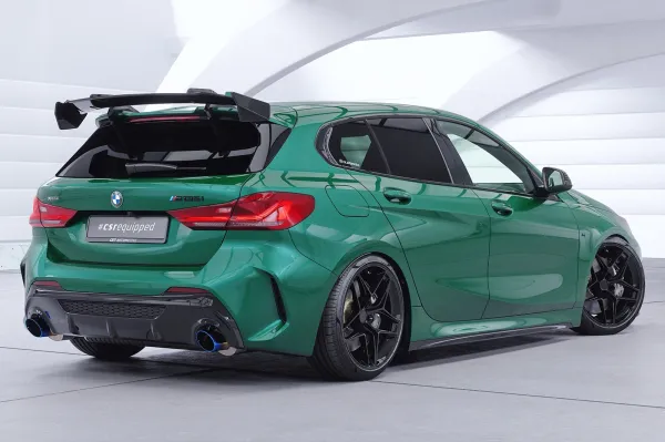 CSR Schwanenhals Heckflügel mit ABE für BMW 1er F40 M135 / M Sportpaket Pro SHF072-F01