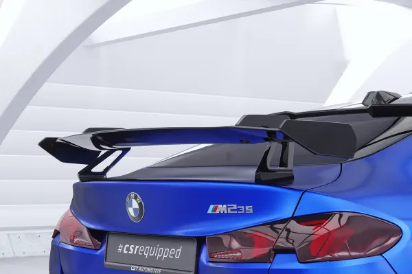 CSR Schwanenhals Heckflügel mit ABE für BMW 2er F74 Gran Coupe SHF026-D01-F