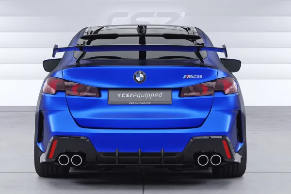 CSR Schwanenhals Heckflügel mit ABE für BMW 2er F74 Gran Coupe SHF026-D01-F