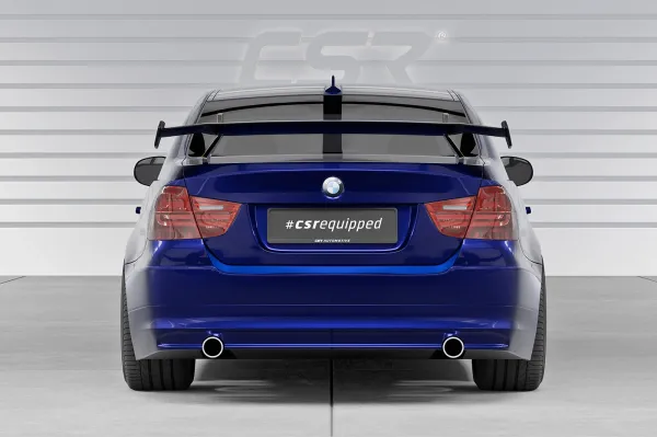 CSR Schwanenhals Heckflügel mit ABE für BMW 3er E90 / M3 E90 Limousine SHF060-D01