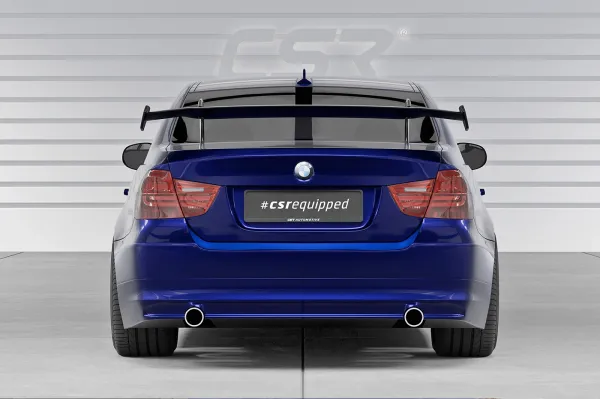 CSR Schwanenhals Heckflügel mit ABE für BMW 3er E90 / M3 E90 Limousine SHF060-D02-F