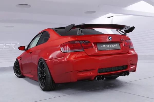 CSR Schwanenhals Heckflügel mit ABE für BMW 3er E92 / M3 E92 Coupe SHF013-D01