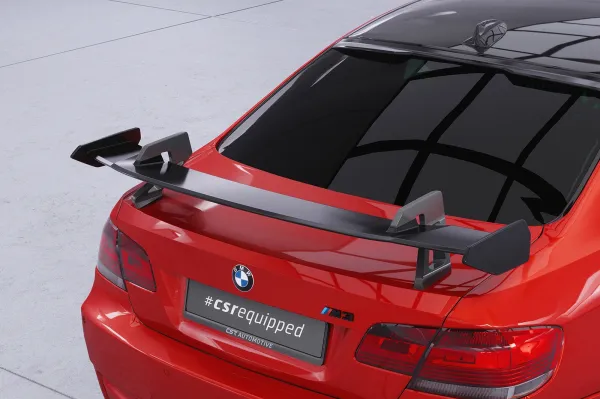 CSR Schwanenhals Heckflügel mit ABE für BMW 3er E92 / M3 E92 Coupe SHF013-D01-F