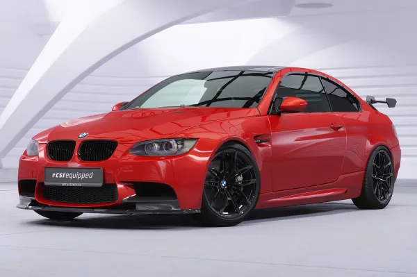 CSR Schwanenhals Heckflügel mit ABE für BMW 3er E92 / M3 E92 Coupe SHF013-D01-F