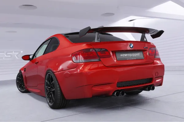 CSR Schwanenhals Heckflügel mit ABE für BMW 3er E92 / M3 E92 Coupe SHF013-D02