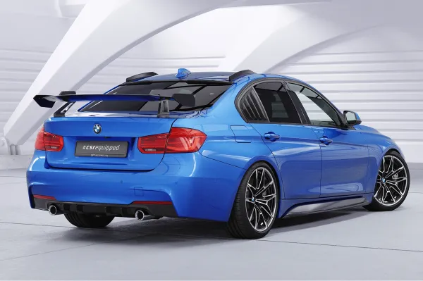CSR Schwanenhals Heckflügel mit ABE für BMW 3er F30 / M3 F80 Limousine SHF003-D01