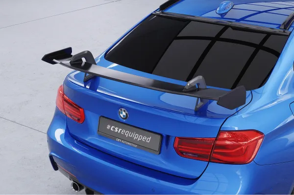 CSR Schwanenhals Heckflügel mit ABE für BMW 3er F30 / M3 F80 Limousine SHF003-D02