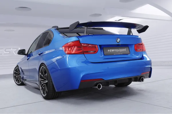 CSR Schwanenhals Heckflügel mit ABE für BMW 3er F30 / M3 F80 Limousine SHF003-D02